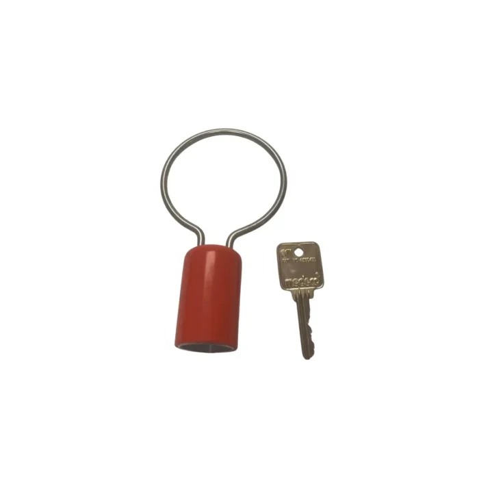 Solid Lockable Key Rings - LSI Depot